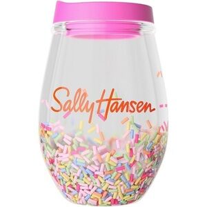 Pink Sprinkle Wine Tumbler